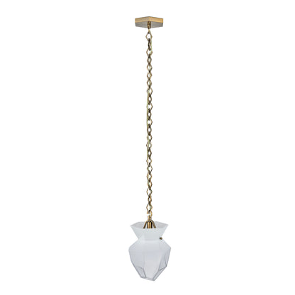 Bolsa 8-in 1 Light Socket Winter Brass Pendant