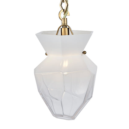 Bolsa 8-in 1 Light Socket Winter Brass Pendant