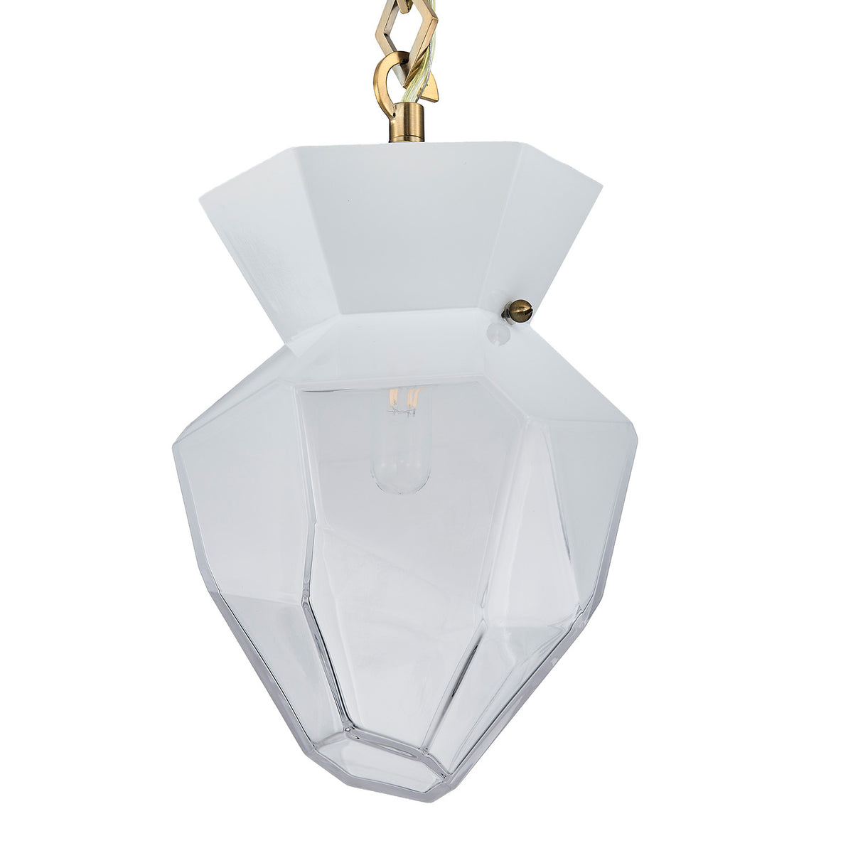 Bolsa 8-in 1 Light Socket Winter Brass Pendant