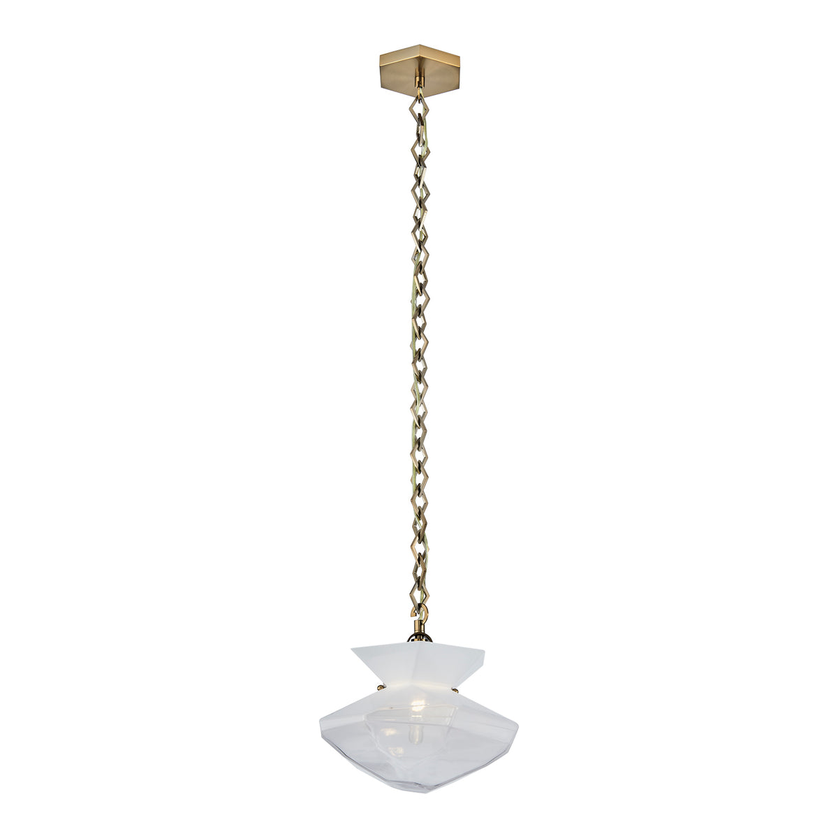 Bolsa 12-in 1 Light Socket Winter Brass Pendant