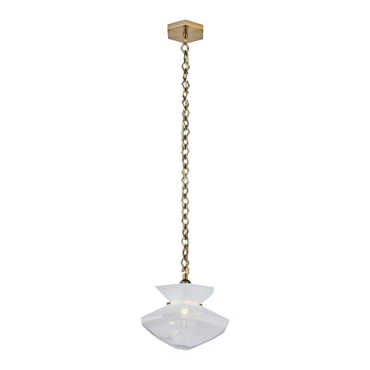 Bolsa 12-in 1 Light Socket Winter Brass Pendant