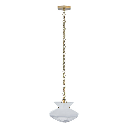 Bolsa 12-in 1 Light Socket Winter Brass Pendant