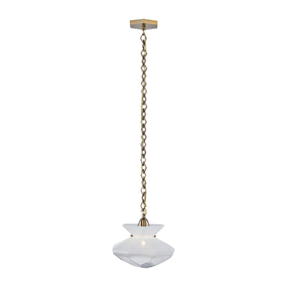 Bolsa 12-in 1 Light Socket Winter Brass Pendant