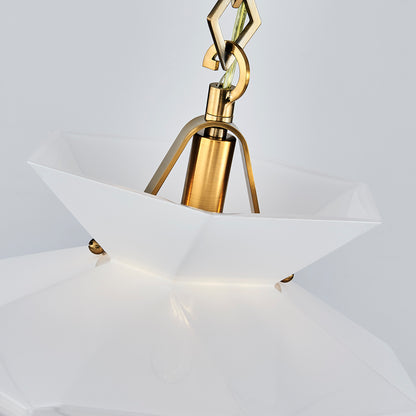 Bolsa 12-in 1 Light Socket Winter Brass Pendant
