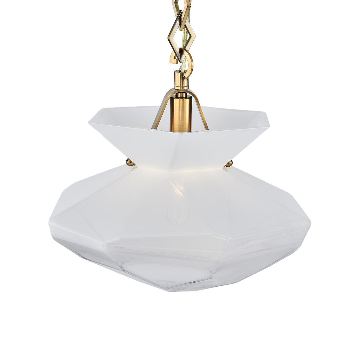 Bolsa 12-in 1 Light Socket Winter Brass Pendant