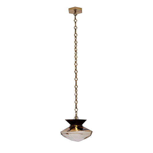 Bolsa 12-in 1 Light Socket Winter Brass Pendant