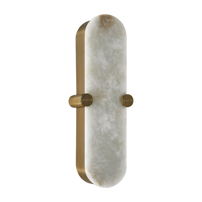 Lumba 20-in 1 Light LED Winter Brass Wall Sconce