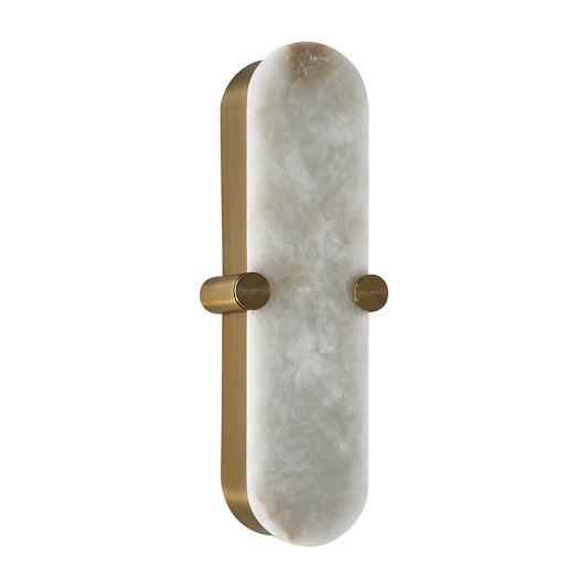 Lumba 20-in 1 Light LED Winter Brass Wall Sconce