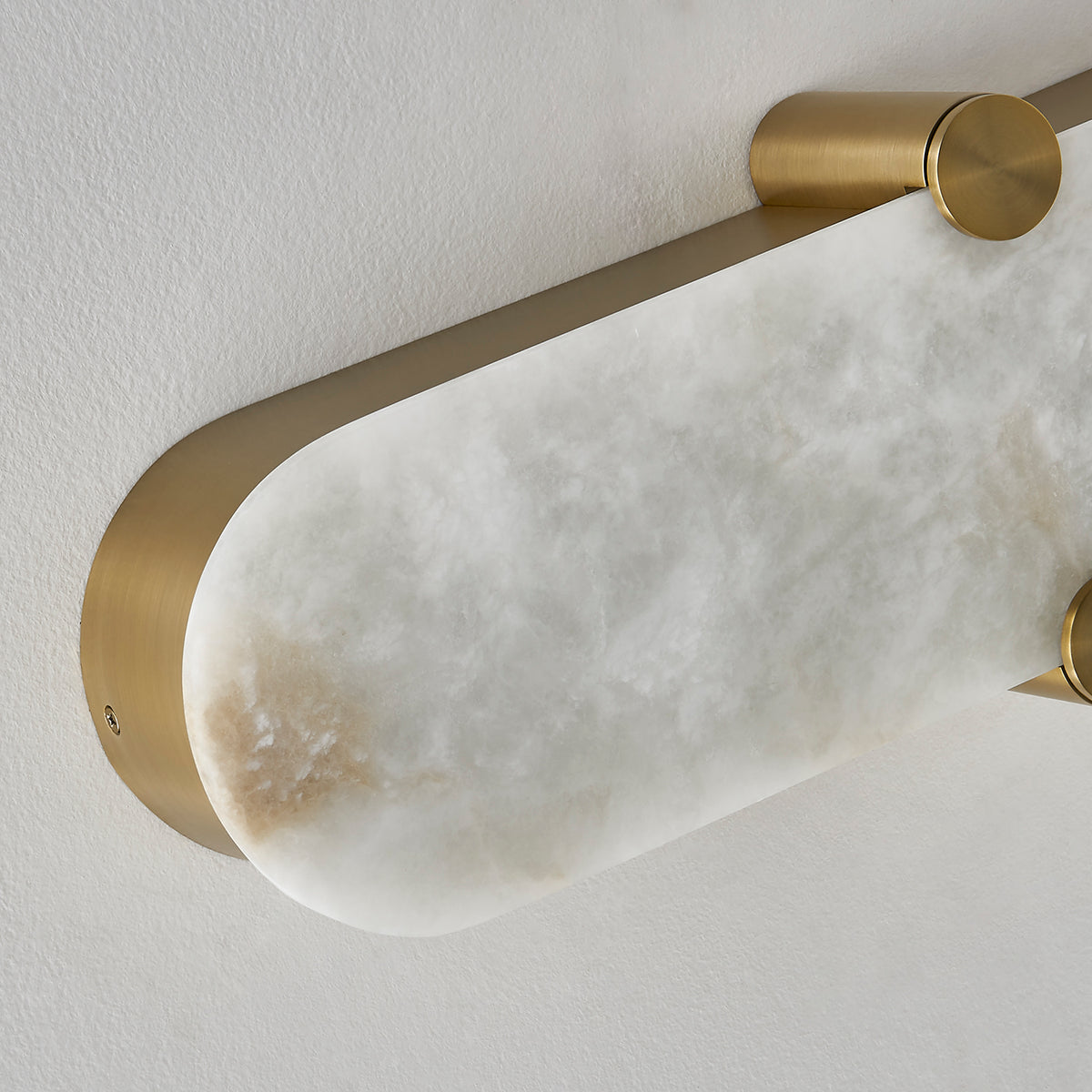 Lumba 20-in 1 Light LED Winter Brass Wall Sconce