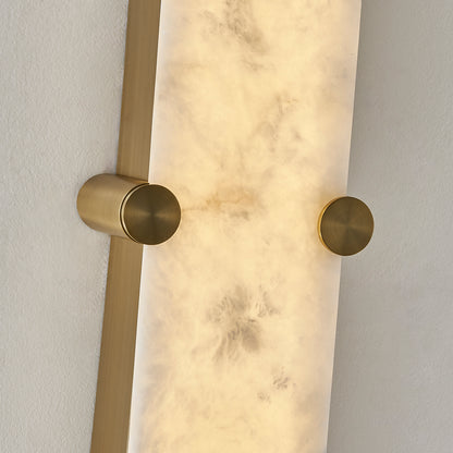 Lumba 20-in 1 Light LED Winter Brass Wall Sconce