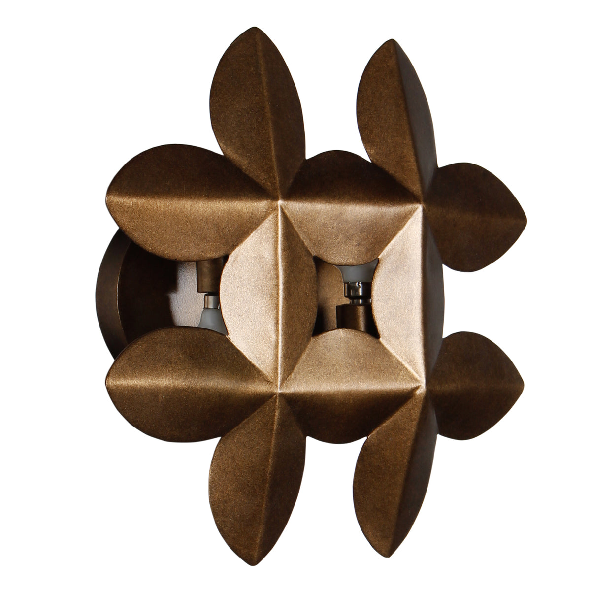 Vittoria 10.75-in 2 Light Socket Pearlized Antique Brass Wall Sconce
