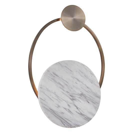 Spilla 18-in 1 Light LED Brushed Champagne Gold Wall Sconce