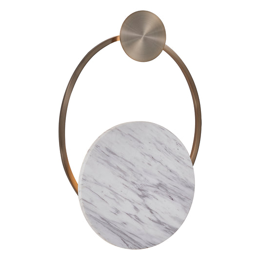 Spilla 18-in 1 Light LED Brushed Champagne Gold Wall Sconce