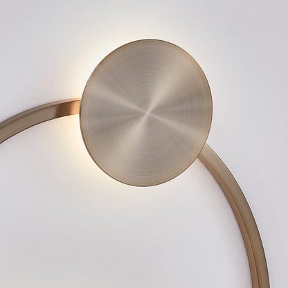 Spilla 18-in 1 Light LED Brushed Champagne Gold Wall Sconce