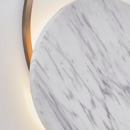 Spilla 18-in 1 Light LED Brushed Champagne Gold Wall Sconce