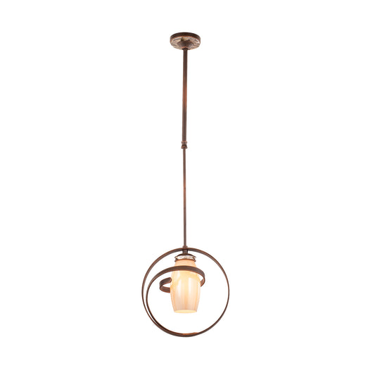 Monaco 14-in 1 Light Socket Antique Copper Pendant