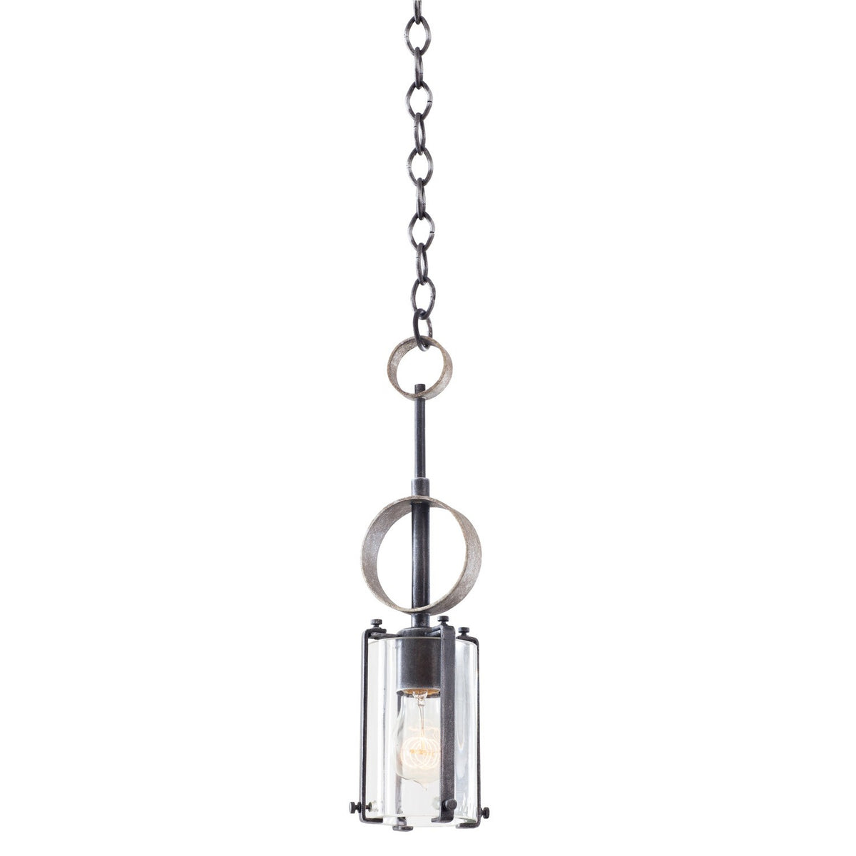 Irvine 5-in 1 Light Socket Vintage Iron Pendant