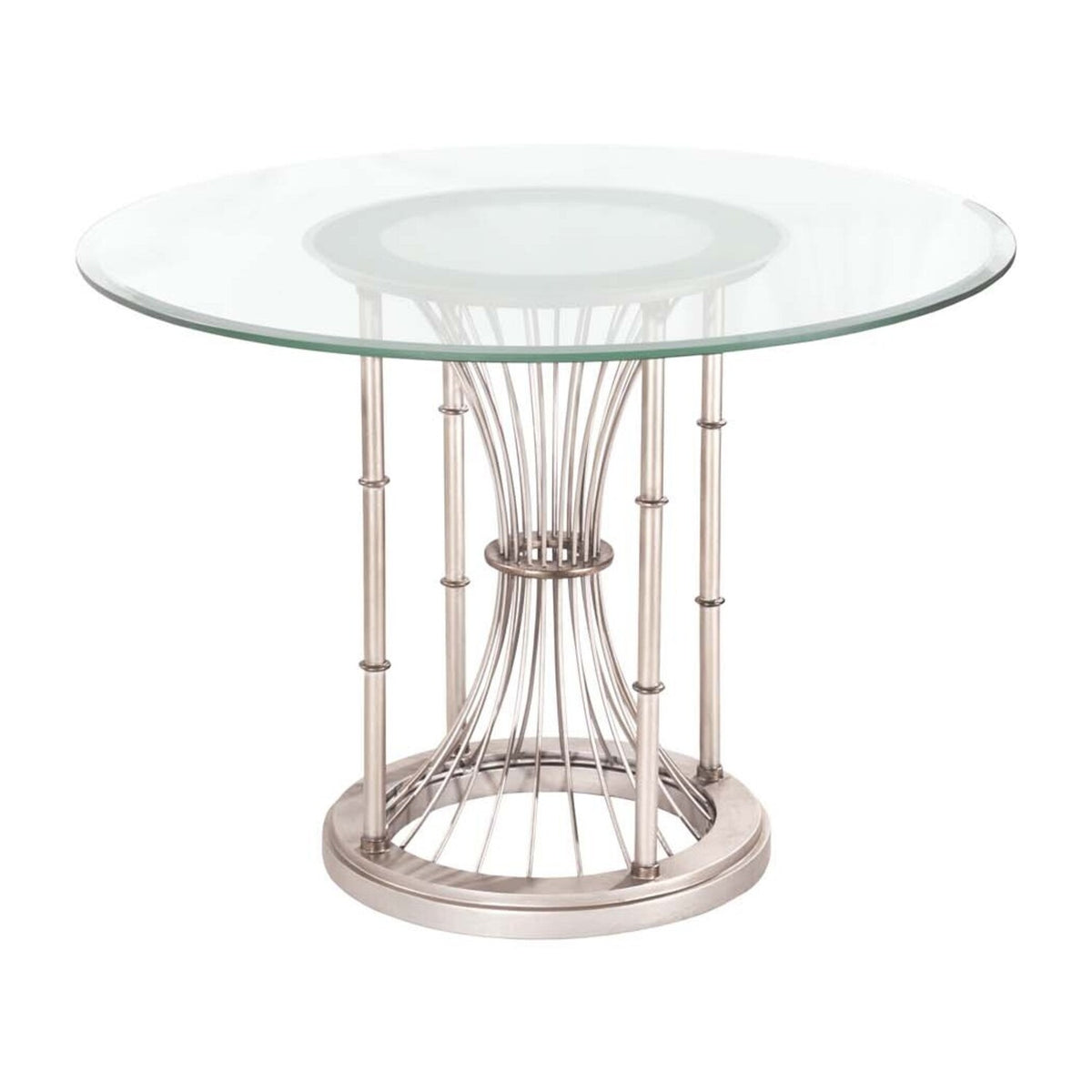 Bal Harbour 42-in Pearl Silver Table