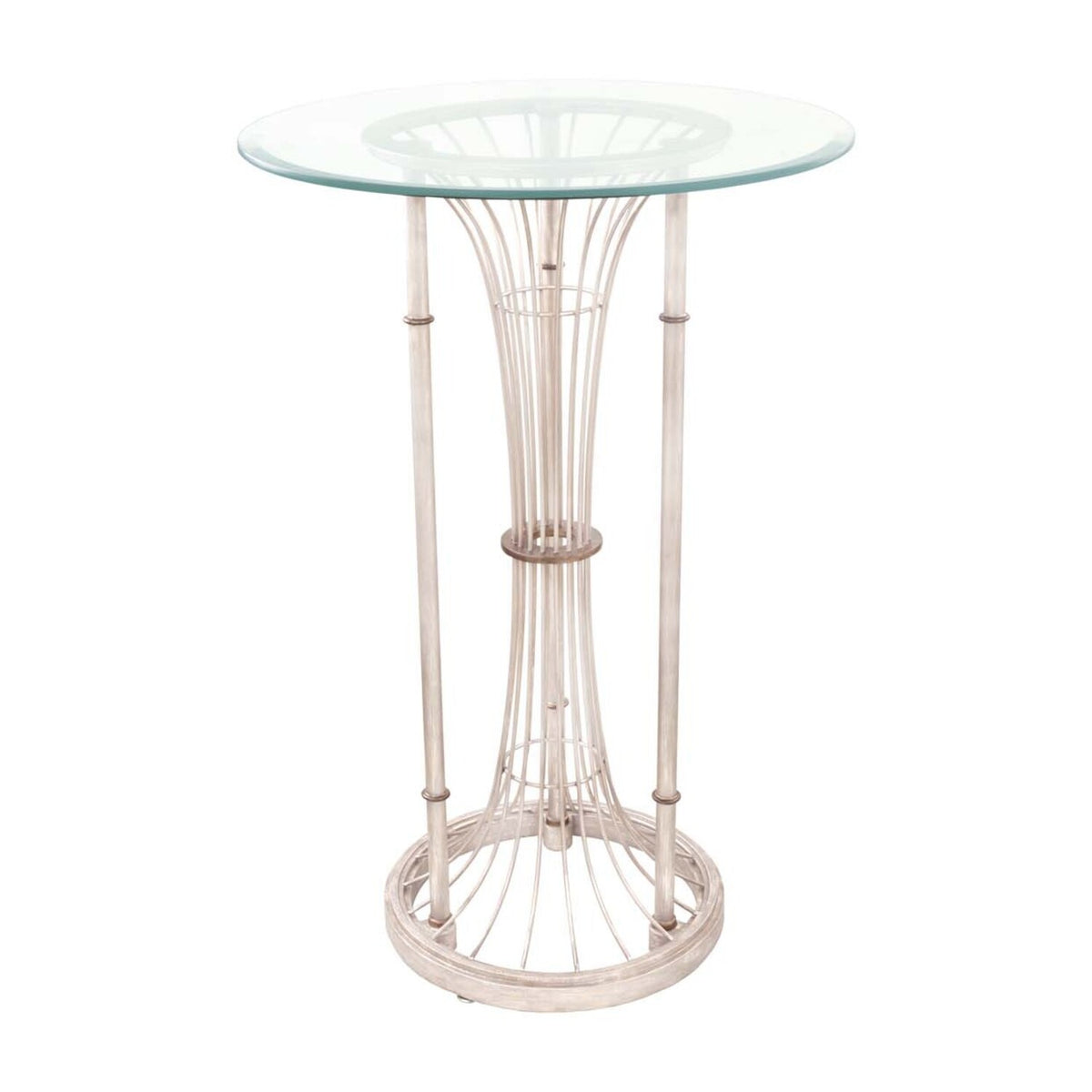 Bal Harbour 28-in Pearl Silver Table