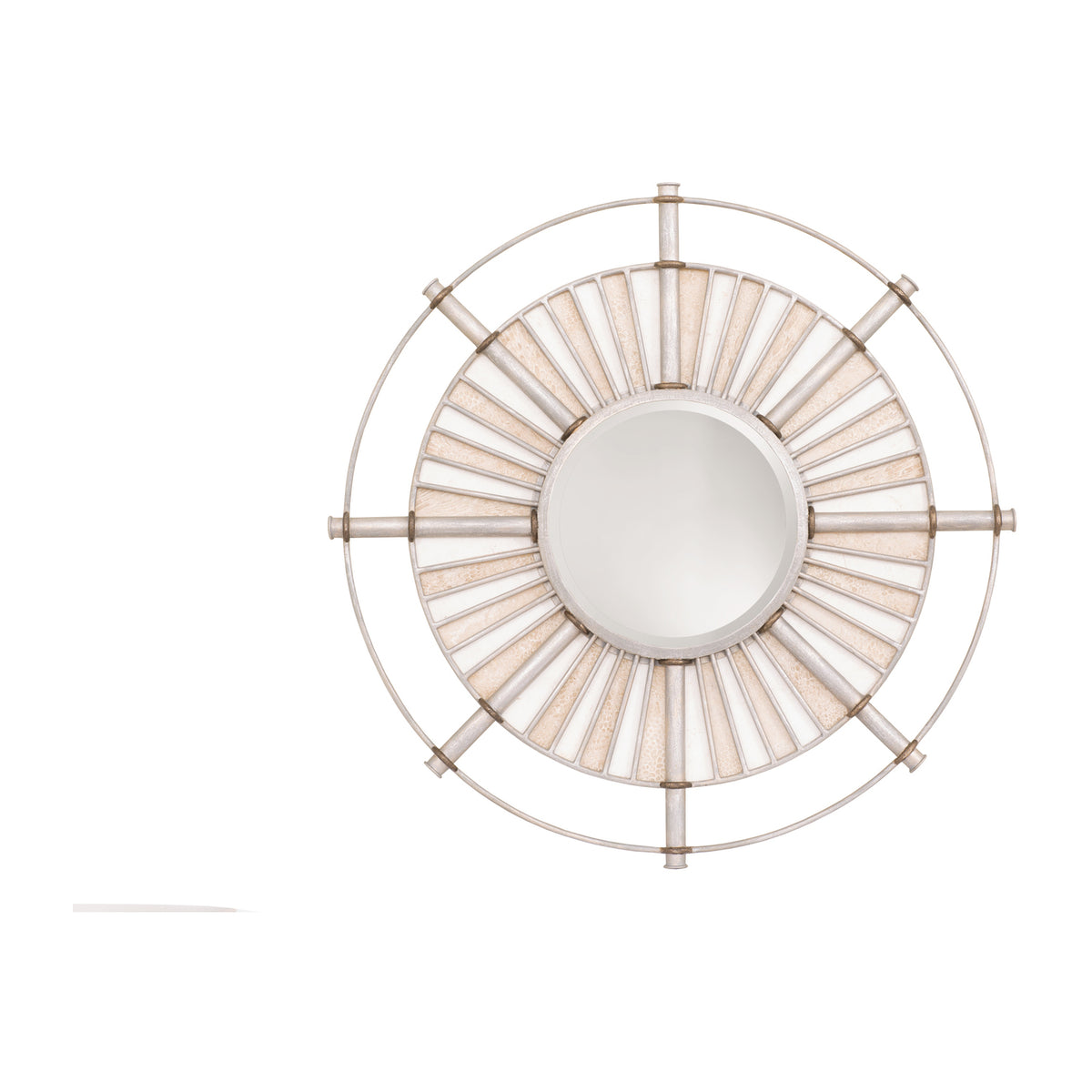 Bal Harbour 26-in Pearl Silver Mirror