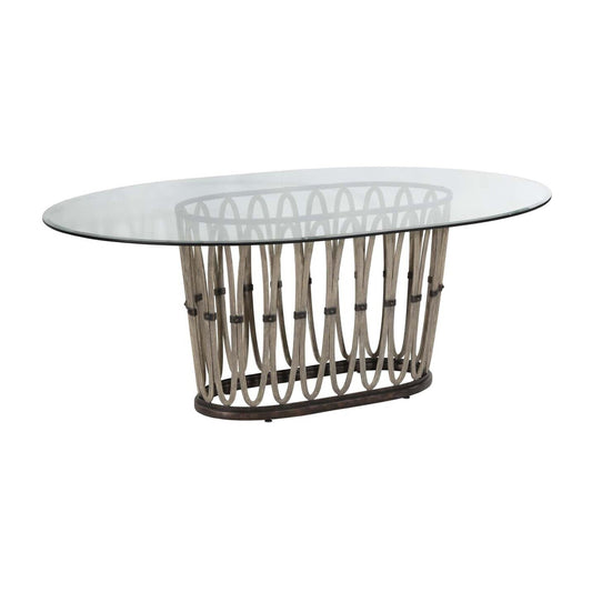 Belmont 78-in Florence Gold Table