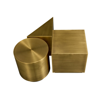 Forme 18-in Satin Bronze Table