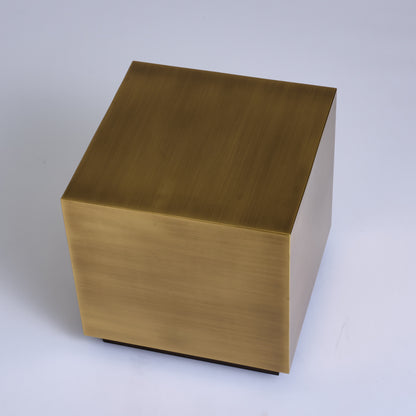 Forme 18-in Satin Bronze Table
