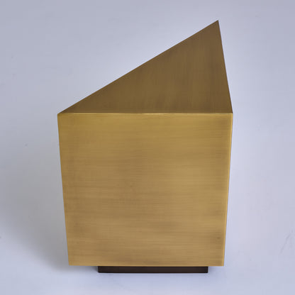 Forme 18-in Satin Bronze Table