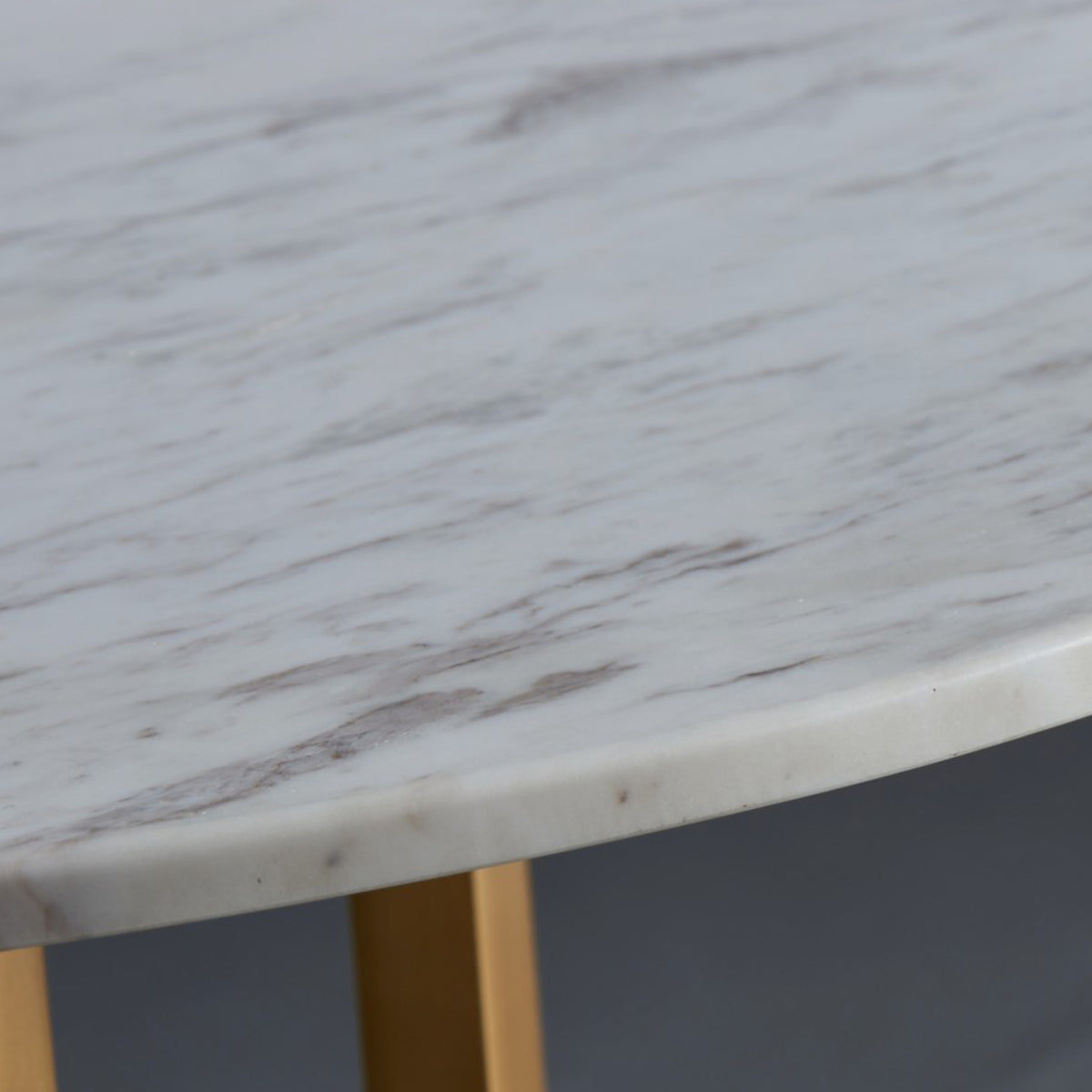 Luna 20-in Natural Brass Table