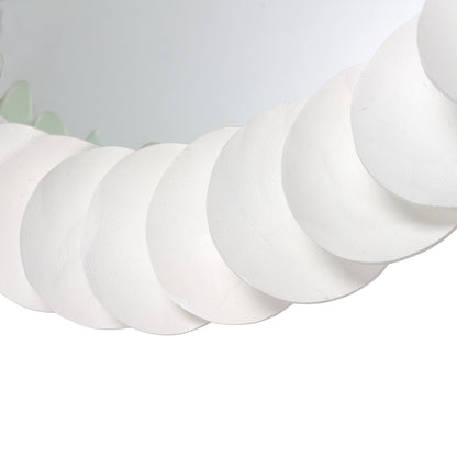 Cocco 31-in Matte White Mirror
