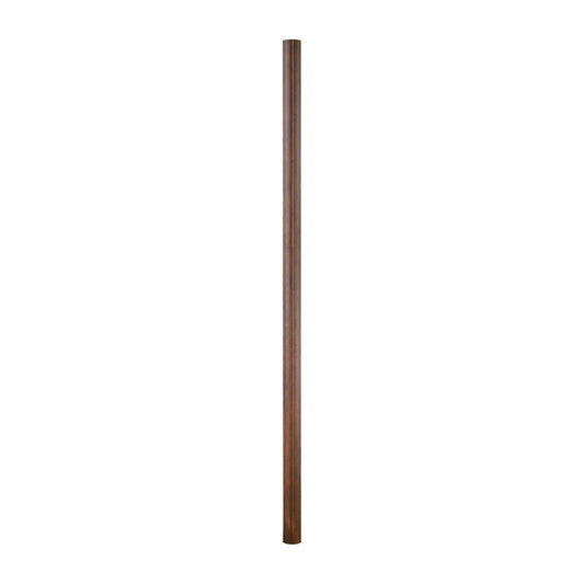 Outdoor 84-in Walnut Outdoor Post Mount