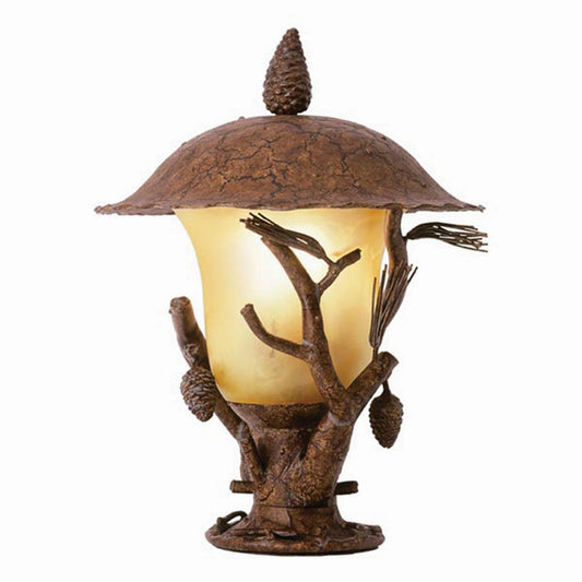 Ponderosa Outdoor 2.5-in 1 Light Ponderosa Outdoor Post Mount