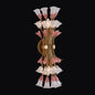 Bella Luxury Crystal Wall Sconce - Antique Brass – Crystal+Form Allegri Crystal Lighting