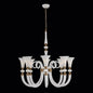 Bianca 42 inch Luxury Crystal Chandelier - Winter White – Crystal+Form Allegri Crystal Lighting
