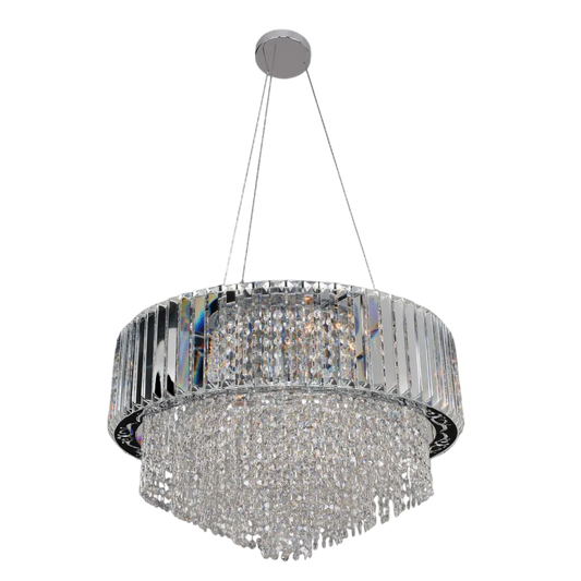 Adaliz 24 Inch Pendant – Crystal+Form Allegri Crystal Lighting